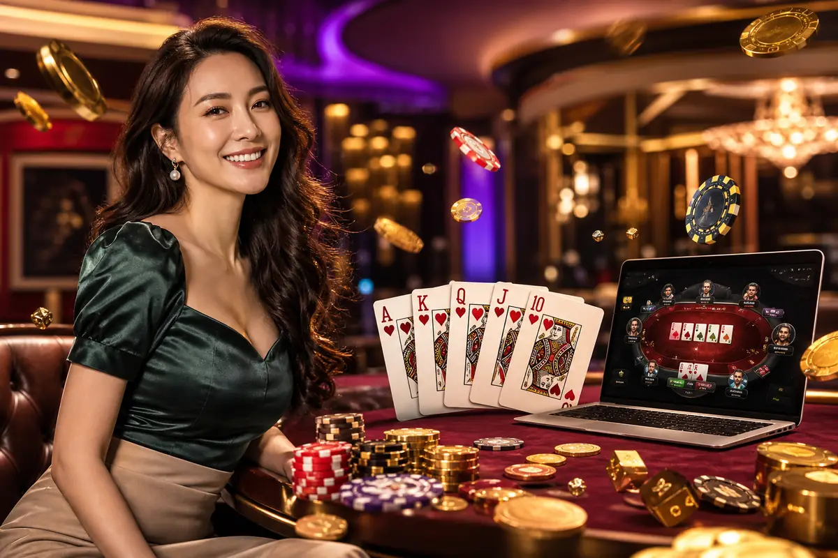 99play Casino dealer langsung suasana kasino